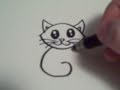 ללמוד איך לצייר חתול 