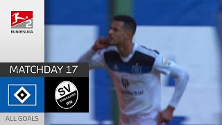 Glatzel scores twice | Hamburger SV — SV Sandhausen 4-2 | All Goals | MD 17 – Bundesliga 2 — 2022/23