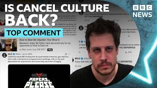 Thumbnail for the video "Why nobody is defending Milo Yiannopoulos | Top Comment Podcast" from BBC News