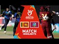 Sri Lanka v West Indies Match Highlights | ICC U19 Men’s CWC 2024