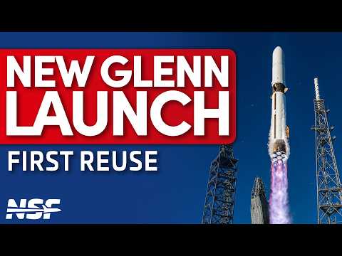 Blue Origin Launches Bluebird 7 - Booster reuse and landing