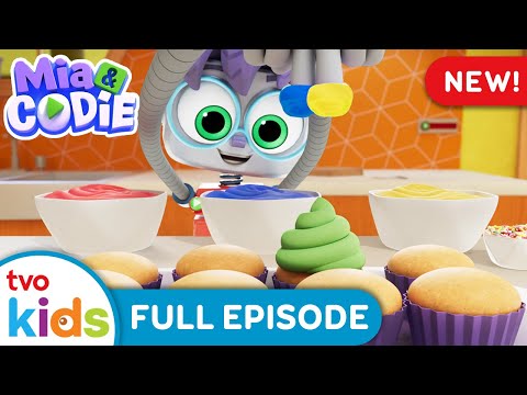 MIA & CODIE – The Cupcake Code 🧁🤖NEW 2024 Coding For Kids 💻 Season 1 Full Episode | TVOkids