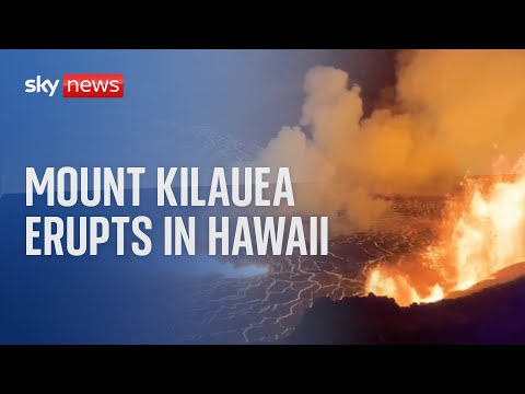 Watch live as Mount Kilauea erupts in Hawaii