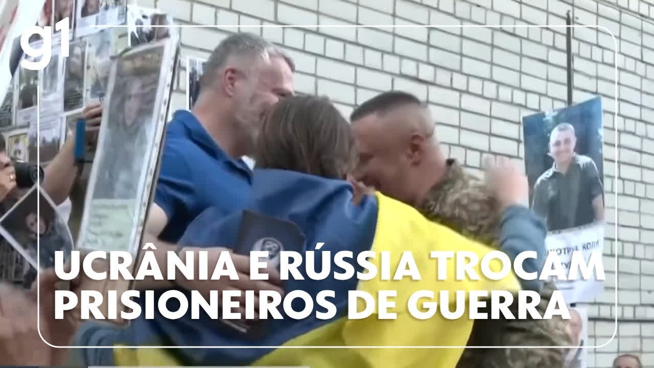 Rússia e Ucrânia trocaram centenas de prisioneiros de guerra