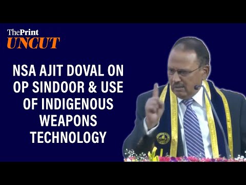 'We decided to hit 9 terrorist targets in Pakistan and missed none’: NSA Ajit Doval on Op Sindoor