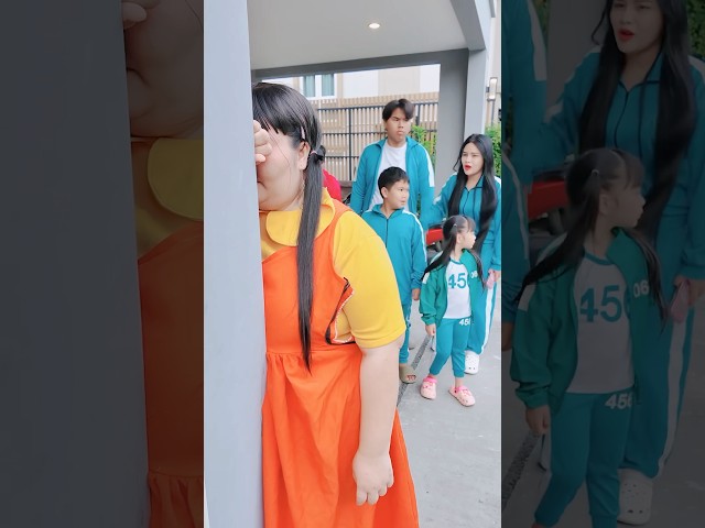 เล่นซ่อนหาสควิดเกม3 #squidgame3 #แม่สุน้องซูกัส #shorts