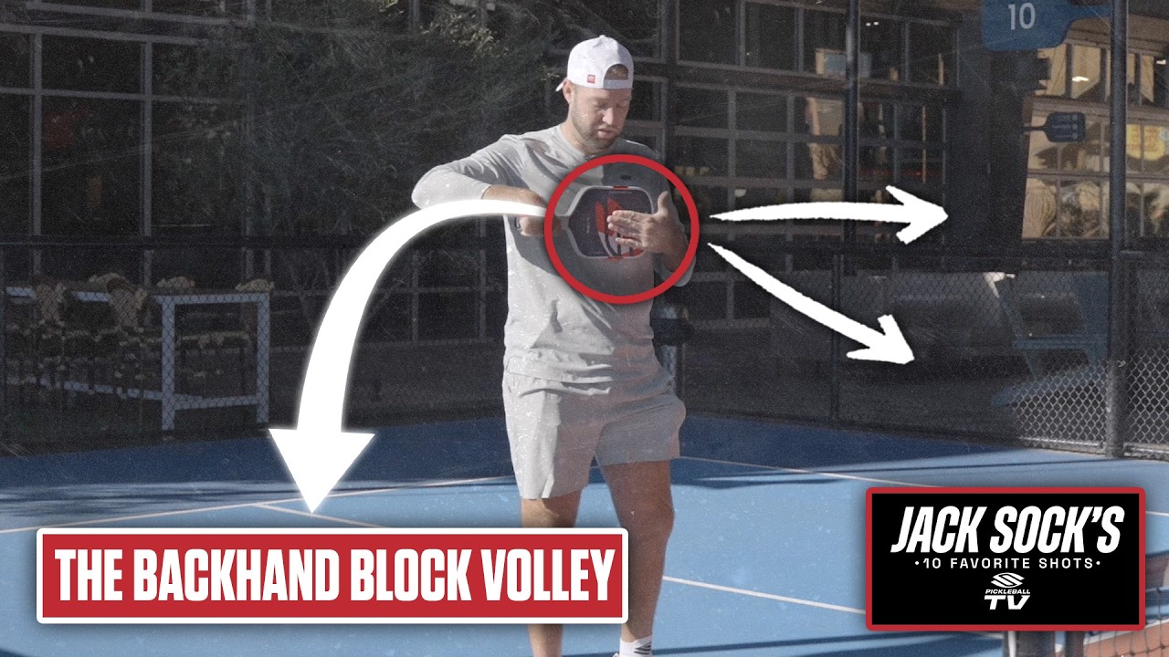 Jack Sock’s Guide to the Compact Backhand Counter Volley