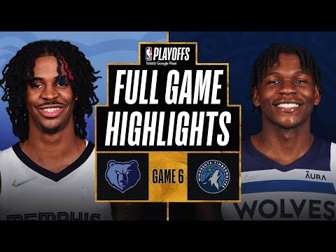 #2 GRIZZLIES at #7 TIMBERWOLVES | FULL GAME HIGHLIGHTS | April 29, 2022 video clip