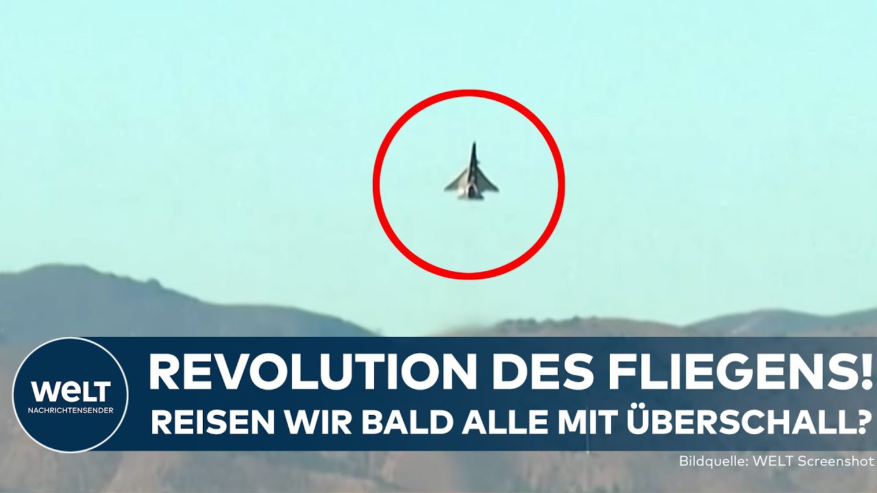 KALIFORNIEN: Meilenstein der Luftfahrt! Überschall-Jet X-59 präsentiert die Zukunft des Fliegens