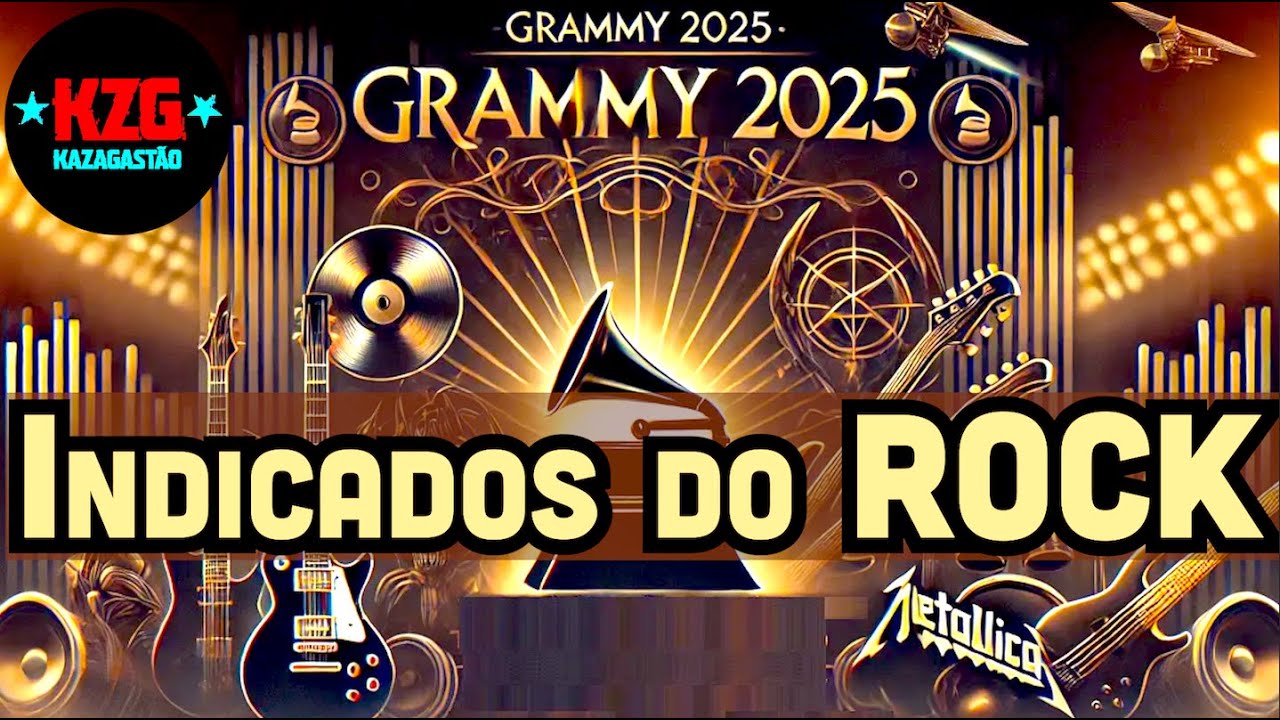 GRAMMY 2025 ⭐️ INDICADOS do ROCK ⭐️