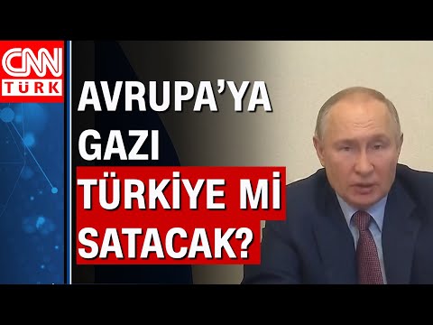 Putin'den Türkiye'de doğal gaz merkezi mesajı