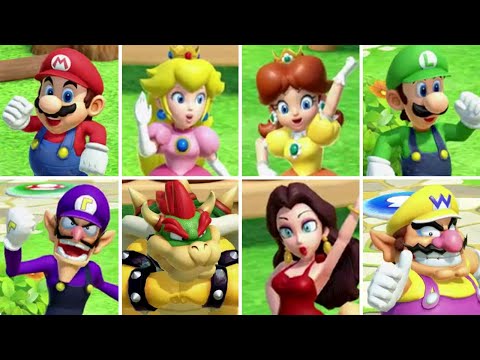 Super Mario Party Jamboree TV - All Together Dice Animations