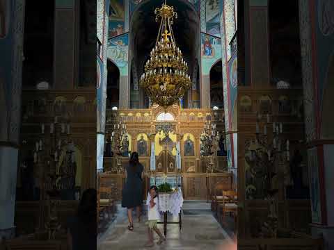 ☦️  Неи Пори - Црква Св. Марине (Огњена Марија) #srbija #russia #beograd #short #choir #greece