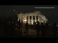 LIVE: The Olympic flame arrives at the Acropolis, Greece