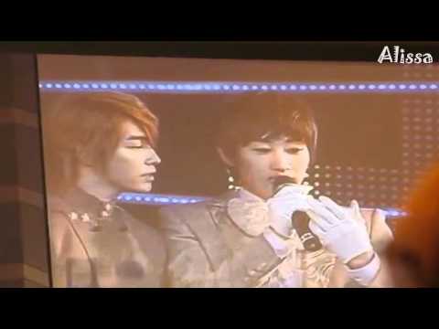 [ENG] 110606 Donghae being possessive & Eunhyuk being evil - SJM Fan Party - EunHae moment