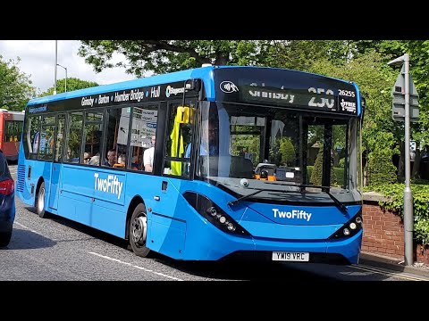 Buses on Bethlehem Street, Grimsby (22/05/2023)