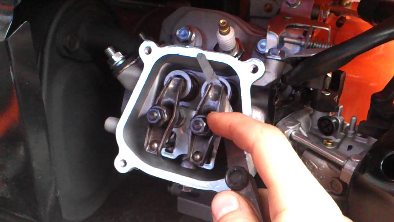 Adjust valve clearance honda gx160 #2