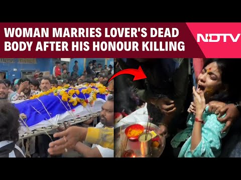Woman 'Marries' Lover's Body After Family Kills Him Over Caste