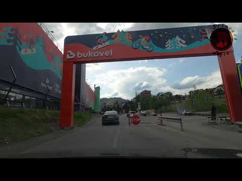 Буковель з вікна авто | Bukovel 2020 summer