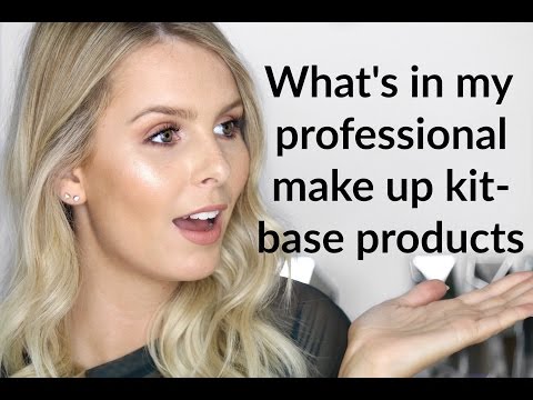 WHAT'S IN MY PROFESSIONAL MAKE UP KIT | PRIMERS, FOUNDATIONS, CONCEALERS & POWDERS | RACHAEL BROOK