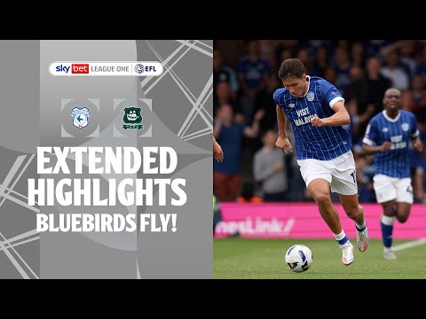 BLUEBIRDS FLY! | Cardiff City v Plymouth Argyle extended highlights