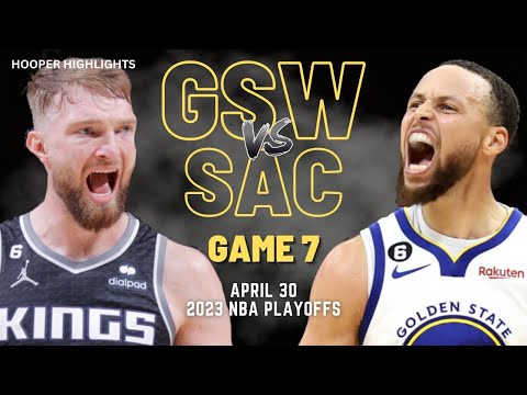 Golden State Warriors vs Sacramento Kings Full Game 7 Highlights | Apr 30 | 2023 NBA Playoffs video clip