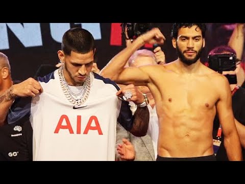 Edgar Berlanga vs Hamzah Sheeraz FULL WEIGH-IN, FINAL WORDS & FACE OFF