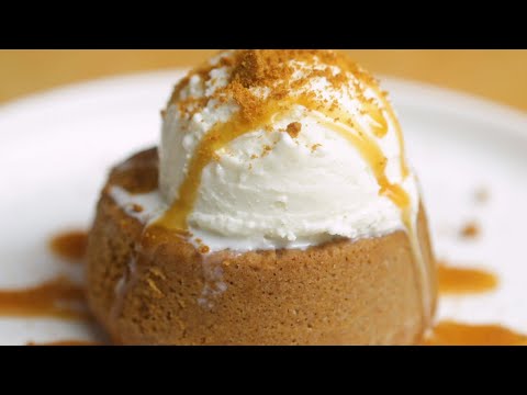 Cookie Butter Lava Cakes ? Tasty Recipes