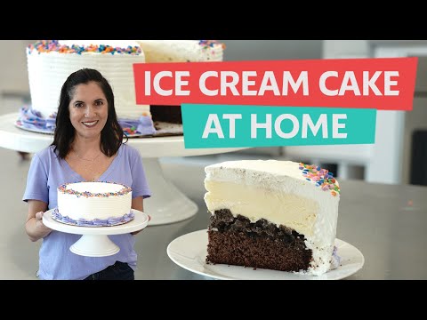 How to Make and Decorate an Ice Cream Cake at Home | Party-Pleasing Dessert | You Can Cook That