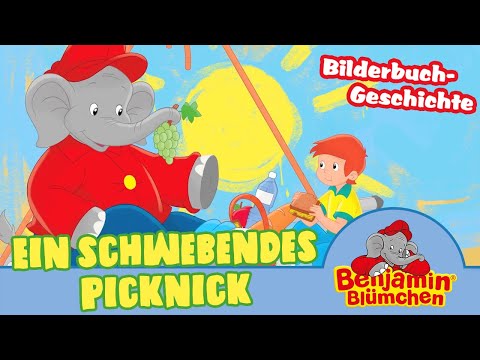 Benjamin Blümchen - Ein schwebendes Picknick - Meine erste BILDERBUCH GESCHICHTE