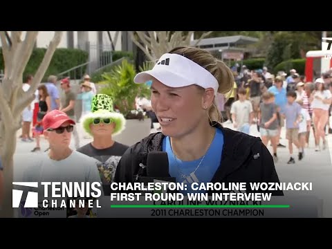 2011 Champion Caroline Wozniacki Returns To Charleston With A Win | Charleston 1R