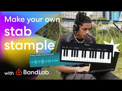 Make your own custom stab sample using BandLab's free web Studio (BandLab Tutorial)