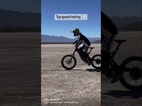 Top speed testing the new Revolution XX at the el Mirage dry lake bed. How fast did we get it?