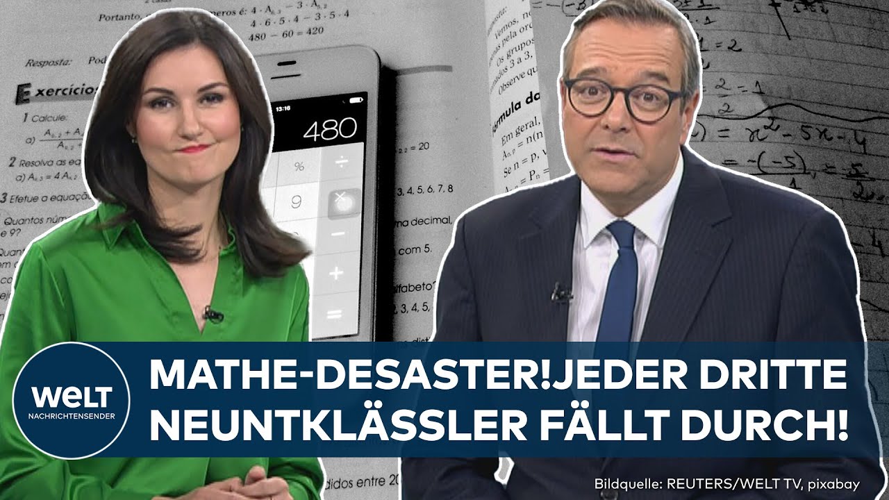 DEUTSCHLAND: Bildungskrise! Unsere Kinder versagen in Mathe! Fast jeder Dritte fällt durch!