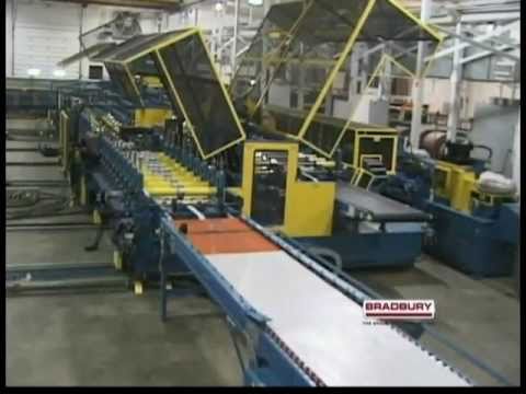 Bradbury Garage Door Panel Rollforming Line #3