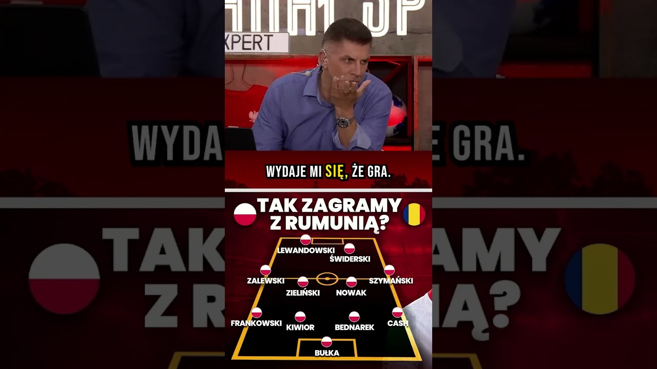 Borek i gikiewicz o składzie na polska - rumunia #shorts