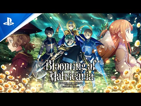 Sword Art Online Alicization Lycoris - Blooming of Matricaria DLC 2 Launch Trailer | PS4 Games