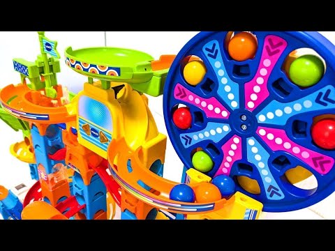 Marble Run Summer Festival ☆ Cooling Ball Rolling ASMR
