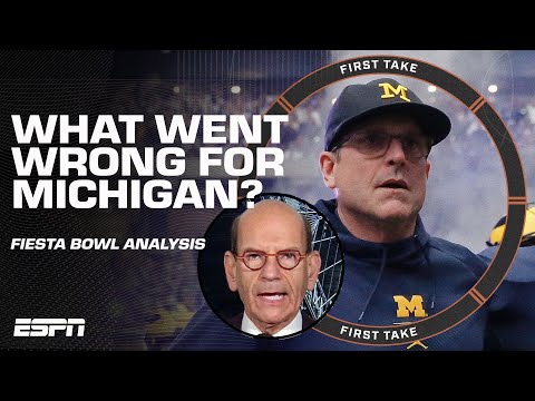 Michigan were WOEFULLY underprepared for TCU! - Paul Finebaum | First Take