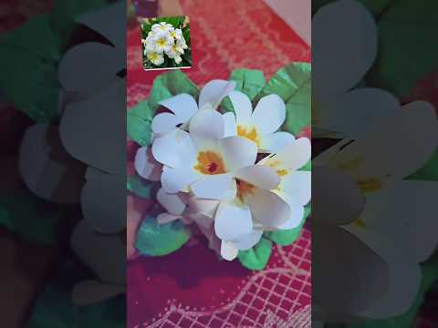 पेपर 👍 से चम्पा के फुल ##shots #youtubeshorts #explore #viral #trending #indiaart #craft