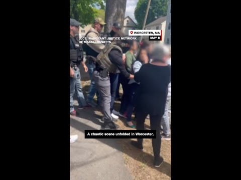 ICE arrest sparks chaos as crowd tried to intervene