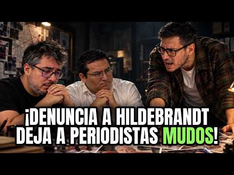 ¡DENUNCIA A HILDEBRANDT DEJA A PERIODISTAS MUDOS!