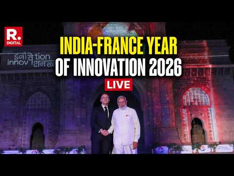 LIVE: PM Modi & Macron Inaugurate India-France Year Of Innovation 2026 At Gateway Of India | Mumbai