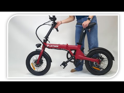 Leitner Aria folding electric bike - how to fold it in seconds