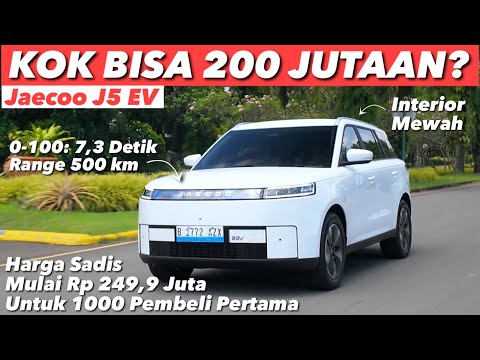 EV PERTAMA JAECO MEMUKAU, HARGANYA TAK MASUK AKAL | JAECOO J5 EV