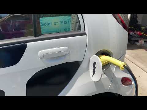 Electric Car Powers Garage Off-Grid | DIY V2G w/ CHAdeMO