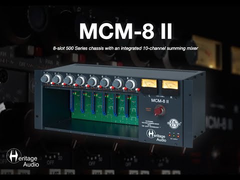 MCM-8 II "Connections & Features"