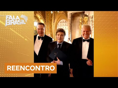 Encontro entre Javier Milei e Donald Trump marca evento conservador na Flórida