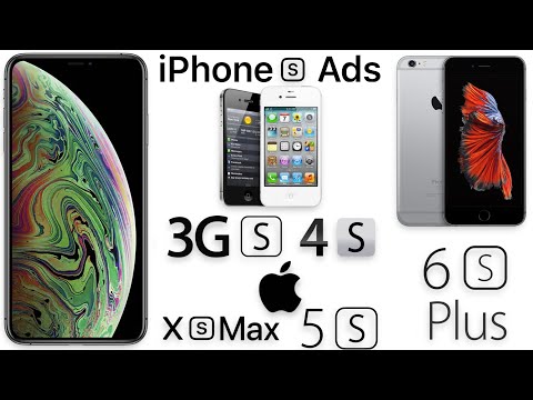 All iPhone “S” ads (2009-2018)