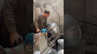 production of Stainless Steel big Bowl || Making Utensils #diy #bowl #steel